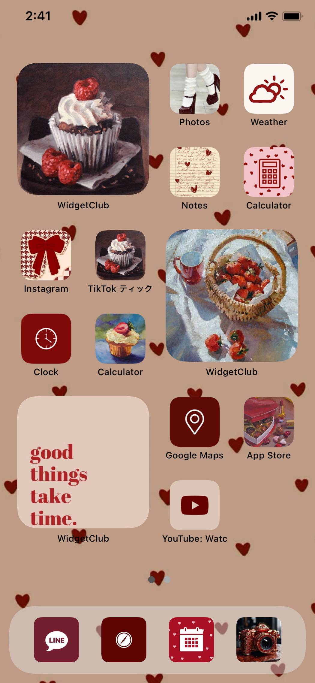 ハートおしてー！🥰Home Screen ideas[ZR88iWmqPO37nPRPcVaR]