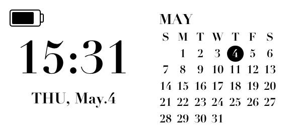 カレンダー Kalendar Idea widget[ZnwFvmvt1BlYPazjlbJM]