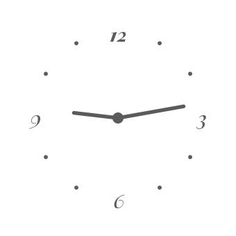 Clock Widget ideas[3kocF7x8ezV5vA5chwqm]