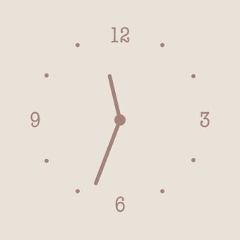 時計 Horloge Idées de widgets[CCjxXspch0kU2a43le34]