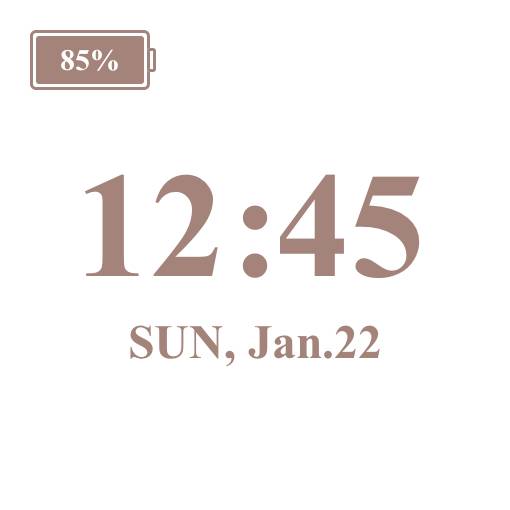 Time Widget ideas[hP2xe1FEeqGNZYo5lvW0]