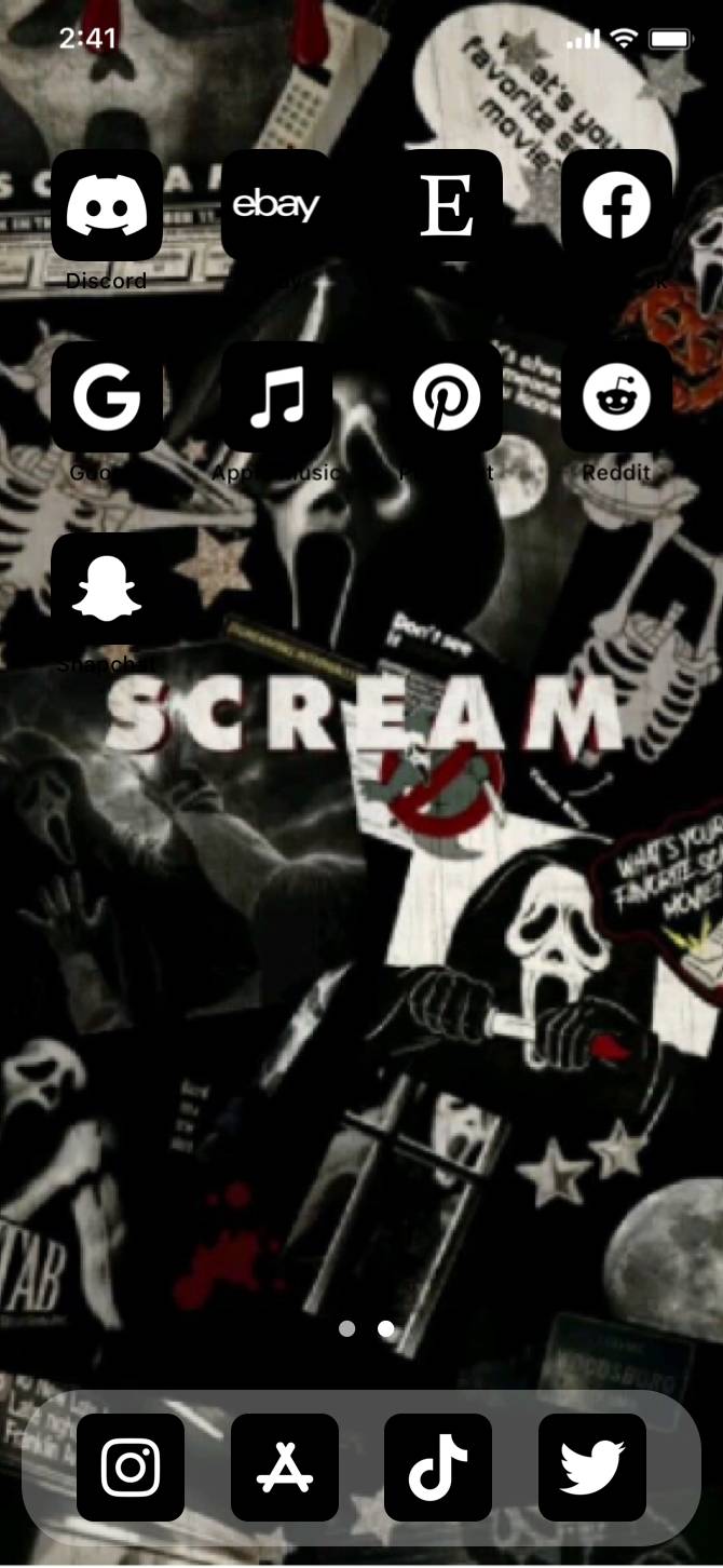 Scream the movie 🍿Ідеї для головного екрана[q77IICSyfMUxQCx0JJ7i]