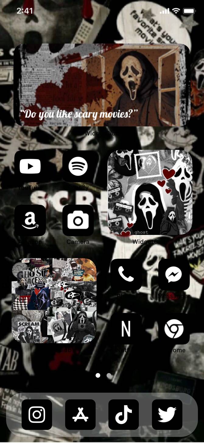 Scream the movie 🍿Home Screen ideas[q77IICSyfMUxQCx0JJ7i]