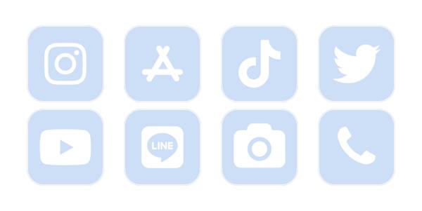 水色 App Icon Pack[dQP8ESchh79492VClW8d]
