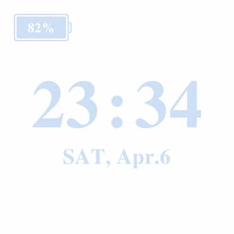 Time Widget ideas[kDmnhti0sAsuodI45TFP]