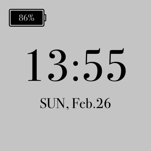 Time Widget ideas[EQxGhzdH8nCgLzLg6qQX]