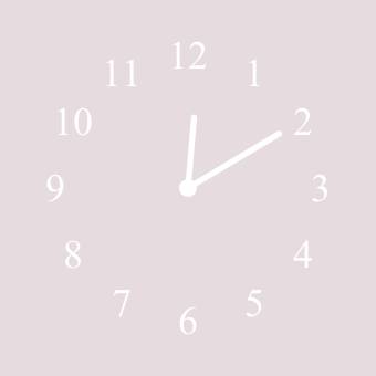 紫時計 Relógio Ideias de widgets[TpfzDB6hhYb87ceUS5hI]