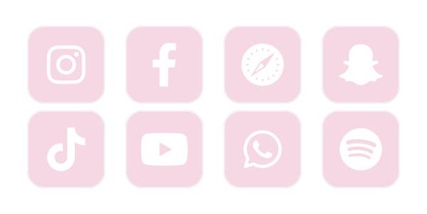 Pink Пакет икона апликација[dw5n54eTwj3fhiUMKjmP]