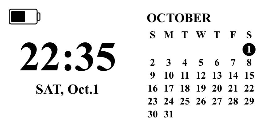 clock&calendar Kalendar Idea widget[Yr2RbrczSPvochbWhbnv]