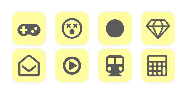 yellowApp Icon Pack[7RF6YucwT6StTfvYih2f]