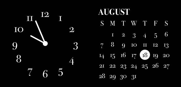 時計、カレンダー Klok Widget-ideeën[oQiqok9mcERnTC0uJCTE]