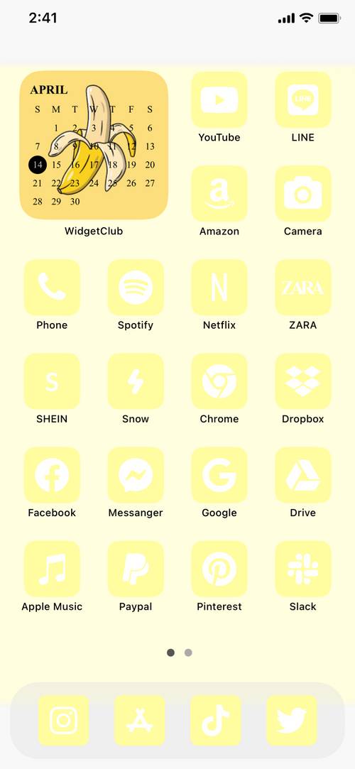 Yellow أفكار الشاشة الرئيسية[blSyorMNMecpNgA6sWpa]