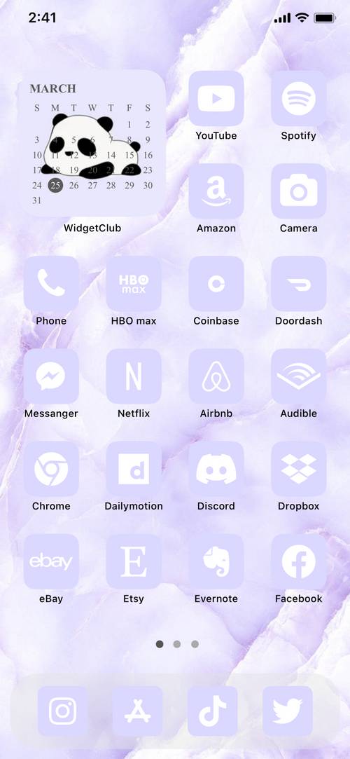 Purple Nápady na domovskou obrazovku[ItE5Z3TAmUH9C7VnRvWB]