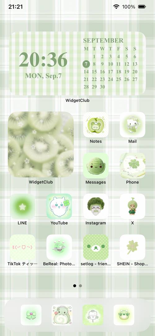 light green⟡.· Home Screen ideas[iUgtZaX3hahiUo2UOyFr]