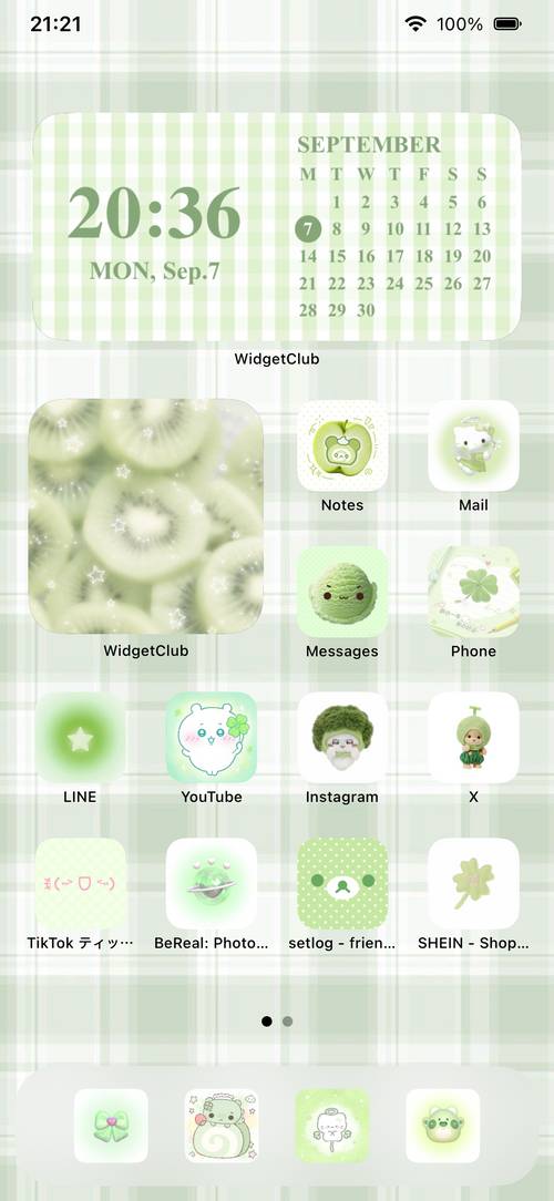 light green⟡.· Home Screen ideas[iUgtZaX3hahiUo2UOyFr]