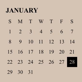 カレンダー Calendario Ideas de widgets[BsU5mV0rgILJggjXG0CW]