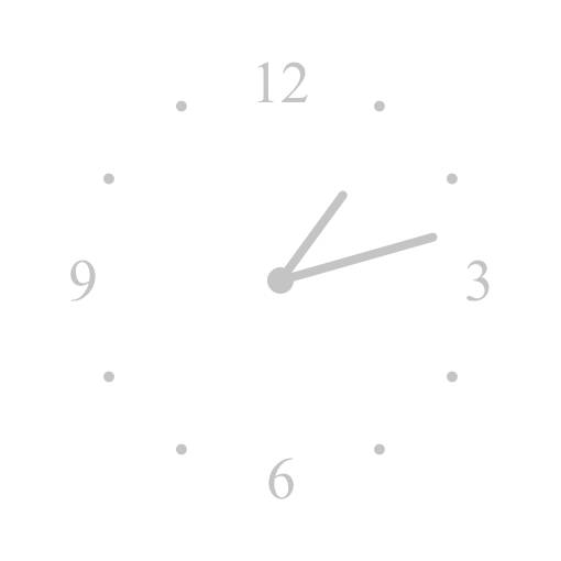 シンプル時計 Uhr Widget-Ideen[ZRuCOf0PvkjdApnym1N9]