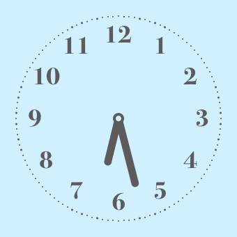 ブルー Clock Widget ideas[ScI8xP4ppeloai5fSa1M]