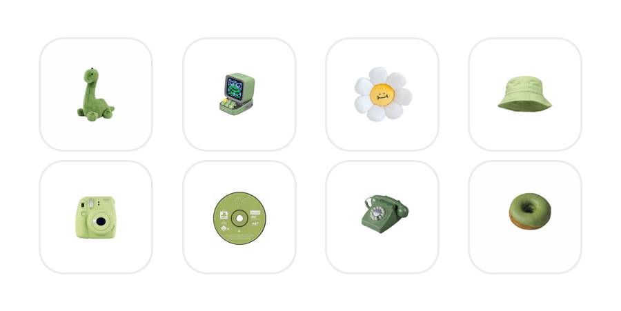 green App Icon Pack[yLtSsEH1skQ3aeuicEHY]