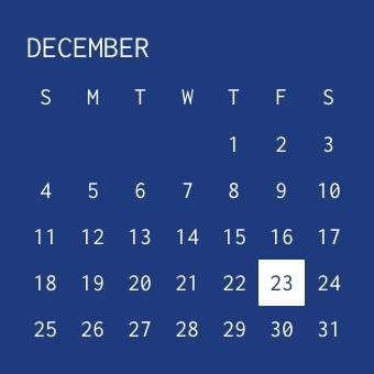 Kalender Widget-ideeën[PPBu7TNSJ4thKWzGSsBr]