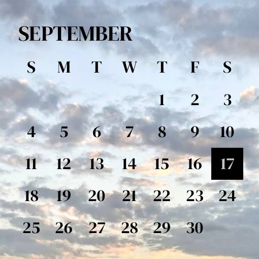 sky Calendar Widget ideas[8jNiwXzMHUDk6ulFbXsJ]