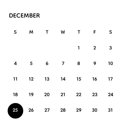 シンプルCalendar Widget ideas[wrqPefQwNaBEdk3yt2ki]