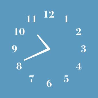 おしゃ Clock Widget ideas[5sK5Klpu5lUfPRqU3FsH]