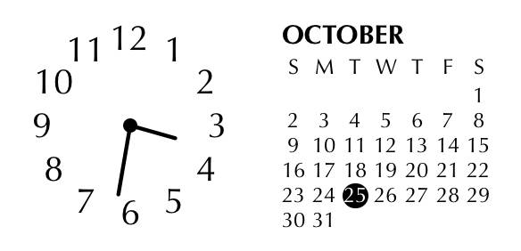 シンプル　黒 Klok Widget-ideeën[4giOSX4zI6W4HDAQmD6m]