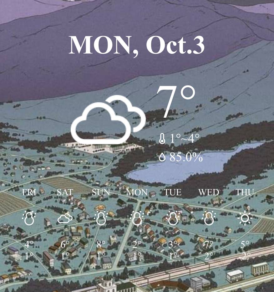 天気ウィジェット[VMMTesncfN1zgRkUHwCz]