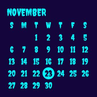 カレンダー Calendario Ideas de widgets[ML3cV8hs64jJnTsznO7R]