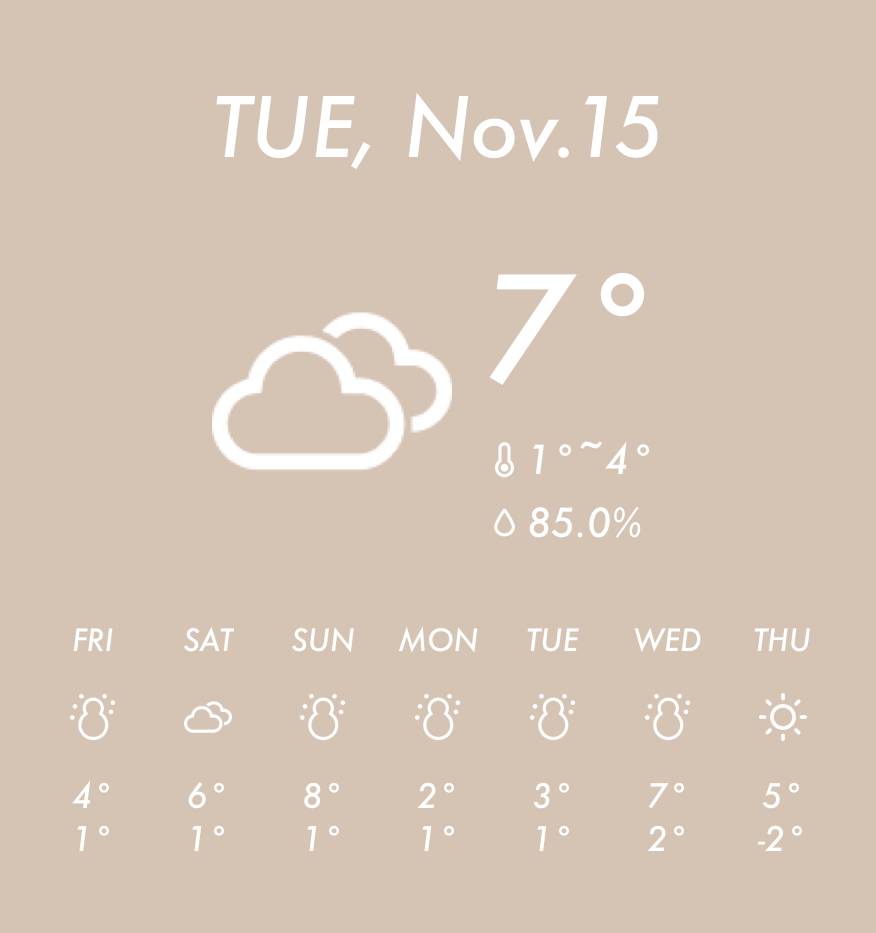 Weather Widget ideas[5aCjXpiXn8LLTrudQ7Am]