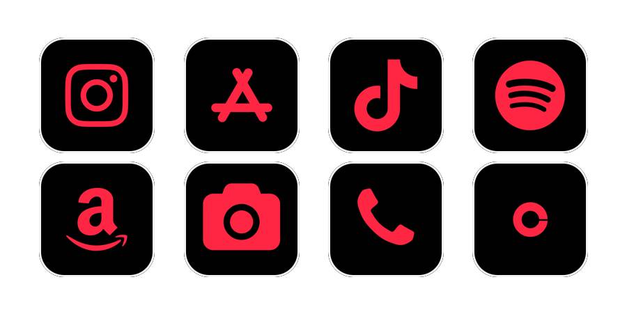 Crimson App Icon Pack[G3h1z5uRL260nhOY2kSx]