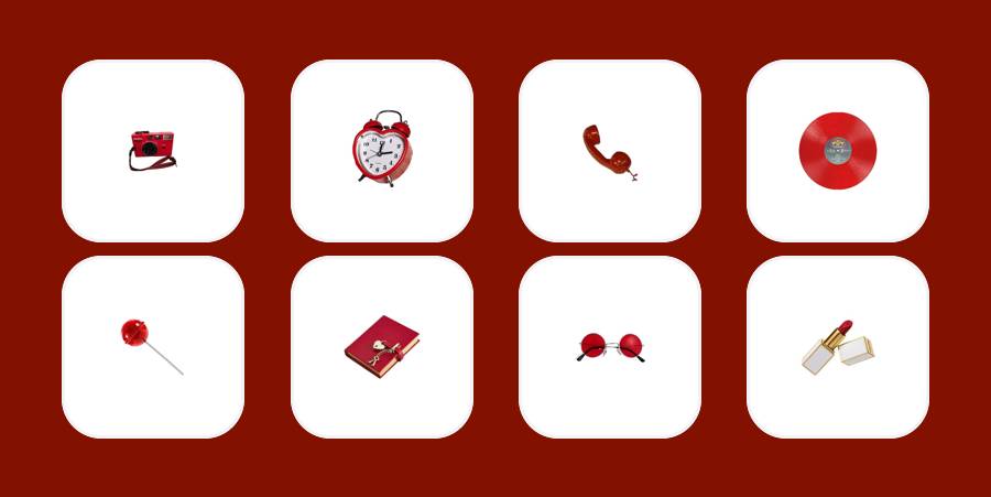 RED #1 App Icon Pack[qNGWsQw0HWqkhuxYZDJS]