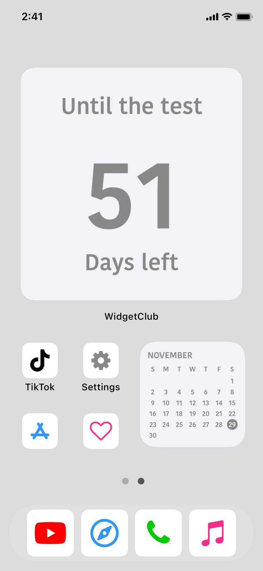 シンプルGREY🫧‪🩶🎧‎Home Screen ideas[NGq4oPC1f2BTskDxsrXd]