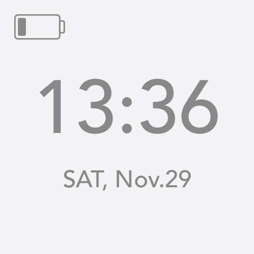 Simple Time Widget ideas[NGq4oPC1f2BTskDxsrXd]