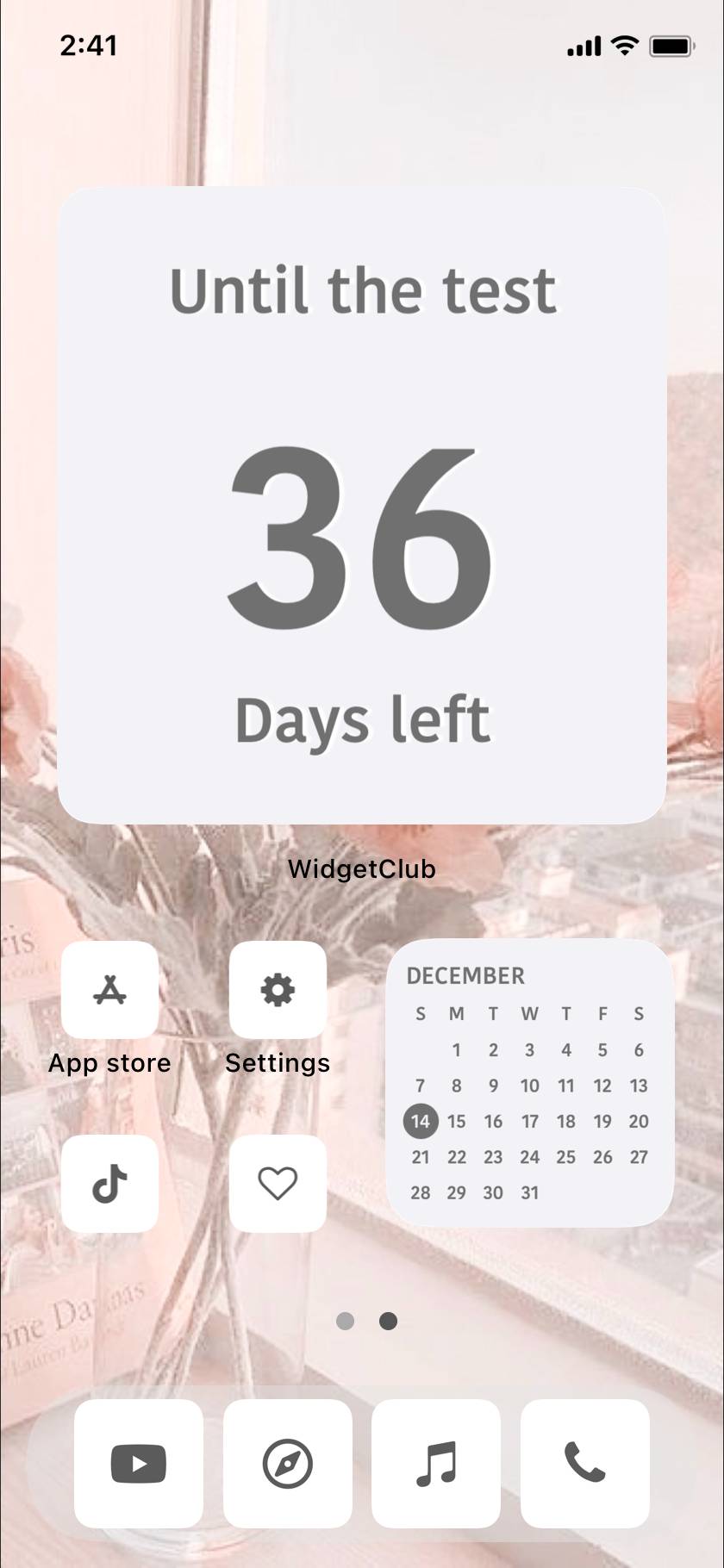 シンプルPINK🫧‪🩷🎧‎Home Screen ideas[3M4YPmZJo6e5vzWZg0dk]