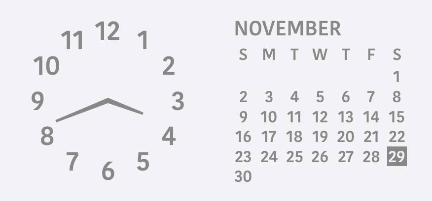 Simple Clock Widget ideas[NGq4oPC1f2BTskDxsrXd]
