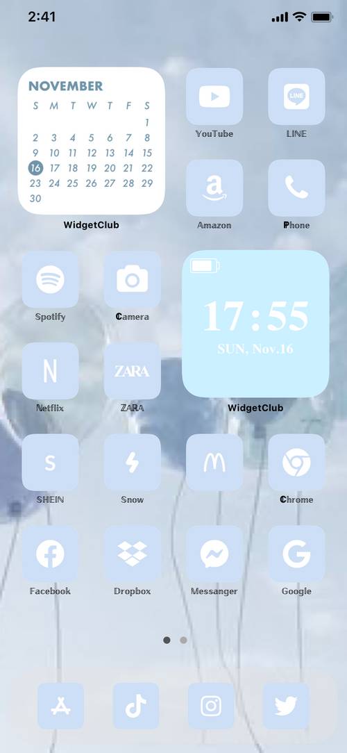 LightBlueホーム画面カスタマイズ[PTnftz0VSnIrhz8saX9P]