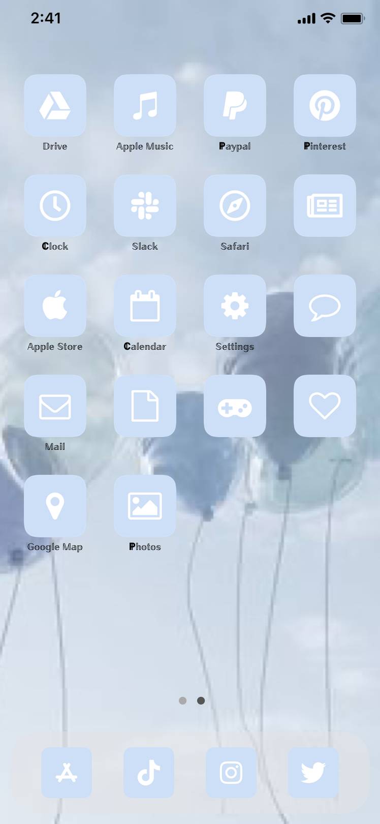 LightBlue ホーム画面カスタマイズ[PTnftz0VSnIrhz8saX9P]