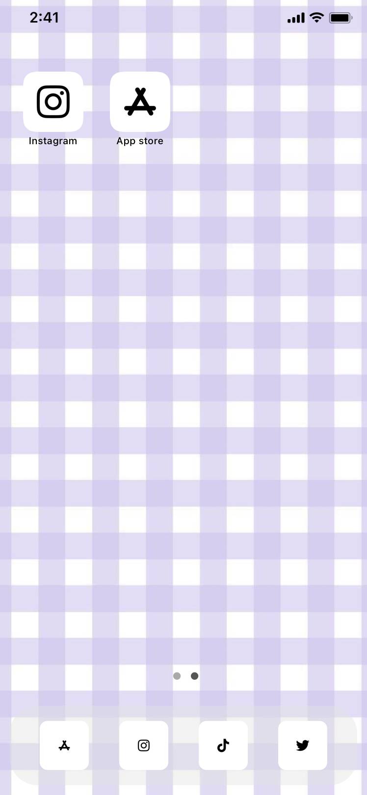 Pastel purple ホーム画面カスタマイズ[STsnDb4a0OMz4LSHAY7x]