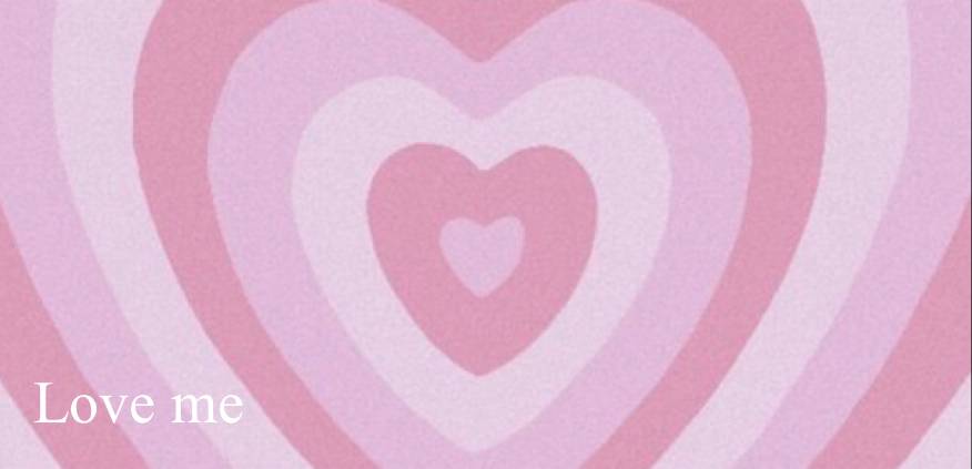 Love me pink heartメモウィジェット[eAbmAccmtSCG5BJZ3jl9]