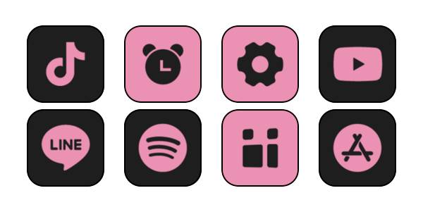pink Paquete de iconos de aplicaciones[D4kcXMsnveNnwIrUXs4n]