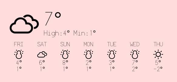 Weather Widget ideas[jZvsVk0C1iT0ndHVagG6]