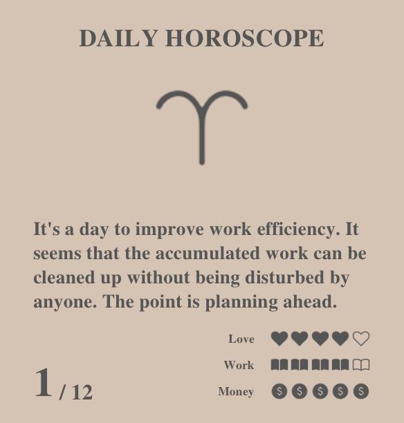 Horoscope Widget ideas[templates_kDLJYB6tOCCvnS9Rrekx_5E9C40CE-916D-4E1E-B4CD-4DB2DA5734D1]