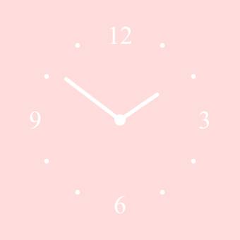 Horloge Idées de widgets[w4rpvmeAZ48JkXTat3V6]