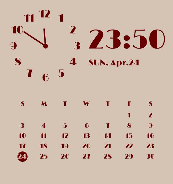 Clock Widget ideas[tfc9142jiYxu6f5JqWTE]