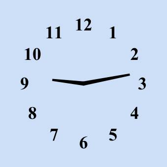Clock Widget ideas[yJPm6r8AlJXFq8kK2nAD]