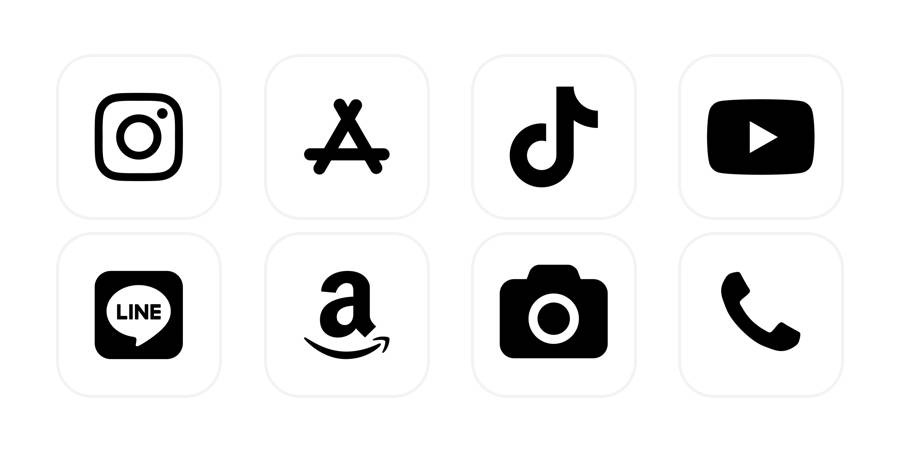 シンプル Пакет с икони на приложения[mdi7BLastFwUoC7J3UzN]
