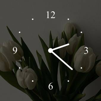 Black Clock Widget ideas