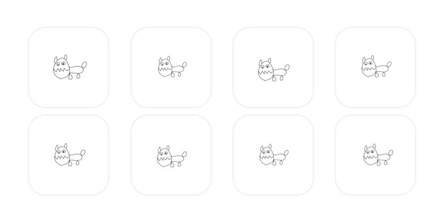 渡辺の犬卵 Pakiet ikon aplikacji[jQ97T1zzZGb9wzO4Tgd7]